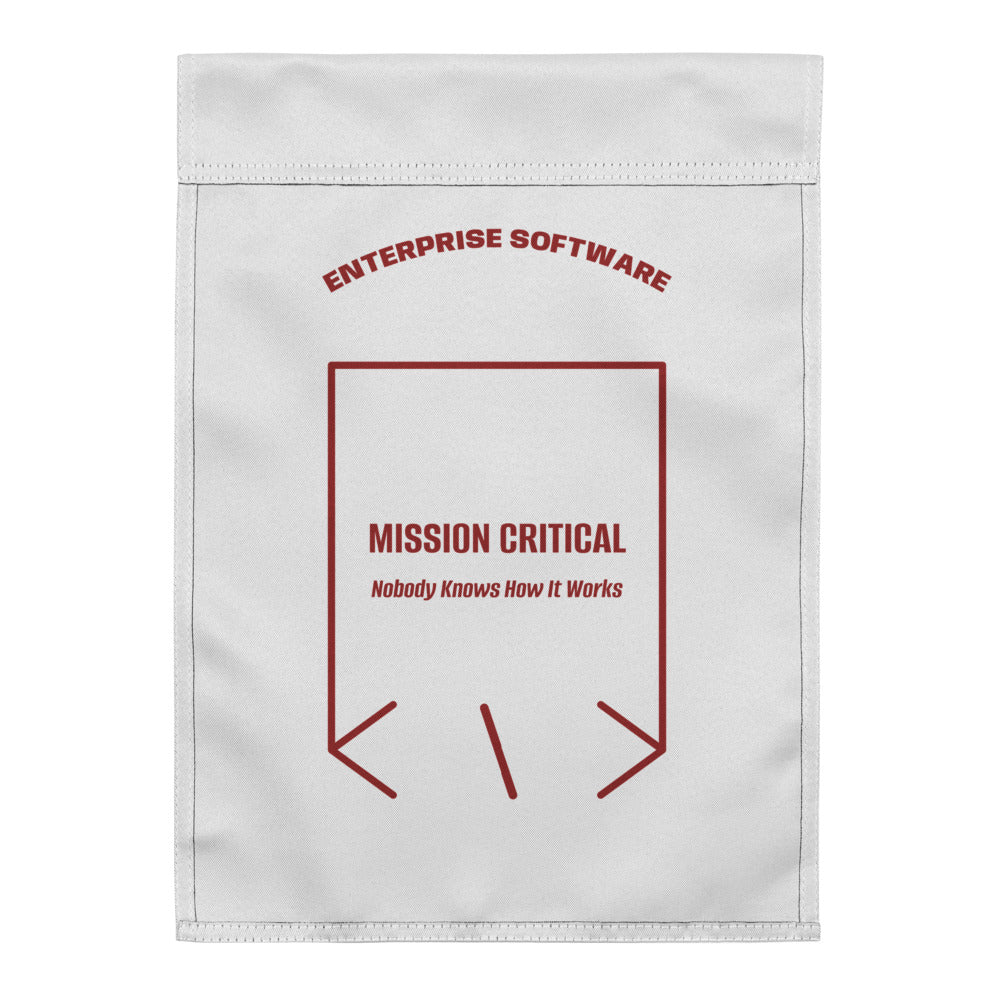 Mission Critical — White Brown back mockup