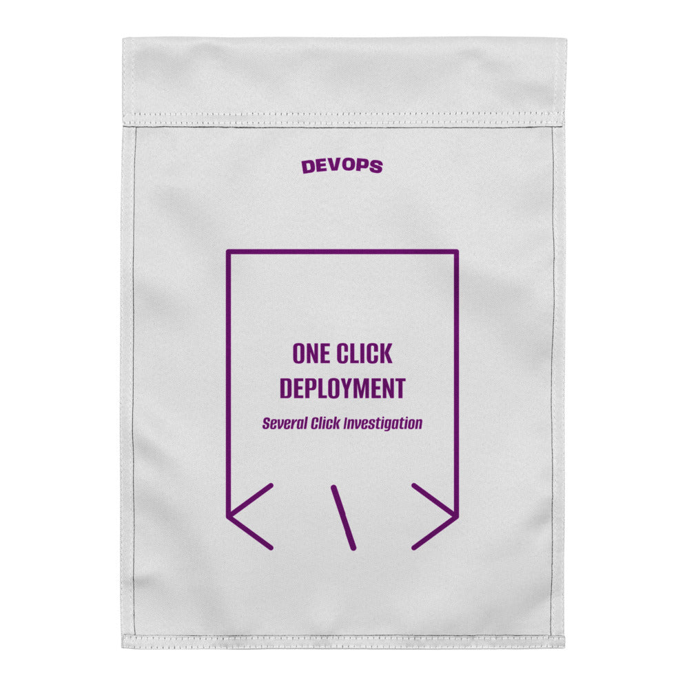 One Click Deployment — White Purple back mockup
