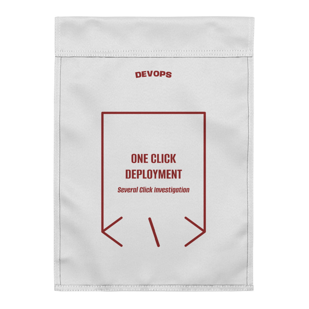 One Click Deployment — White Brown back mockup