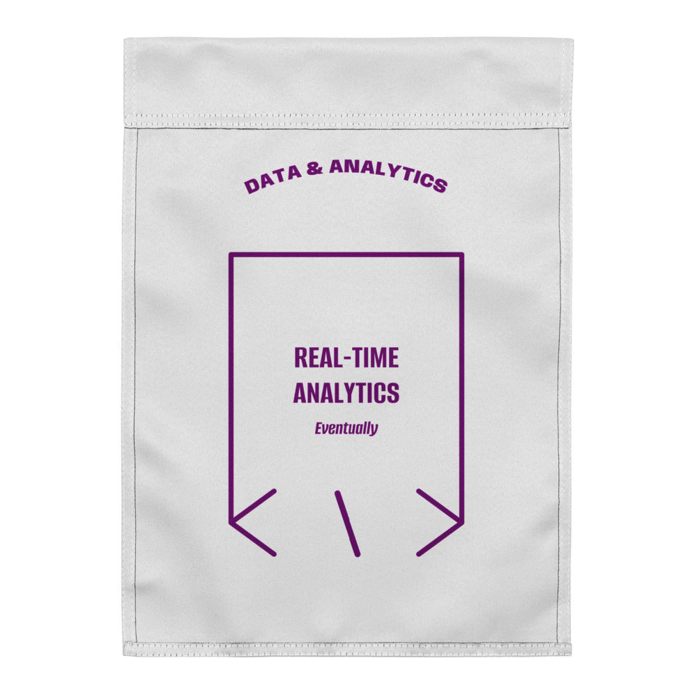Real-Time Analytics — White Purple back mockup