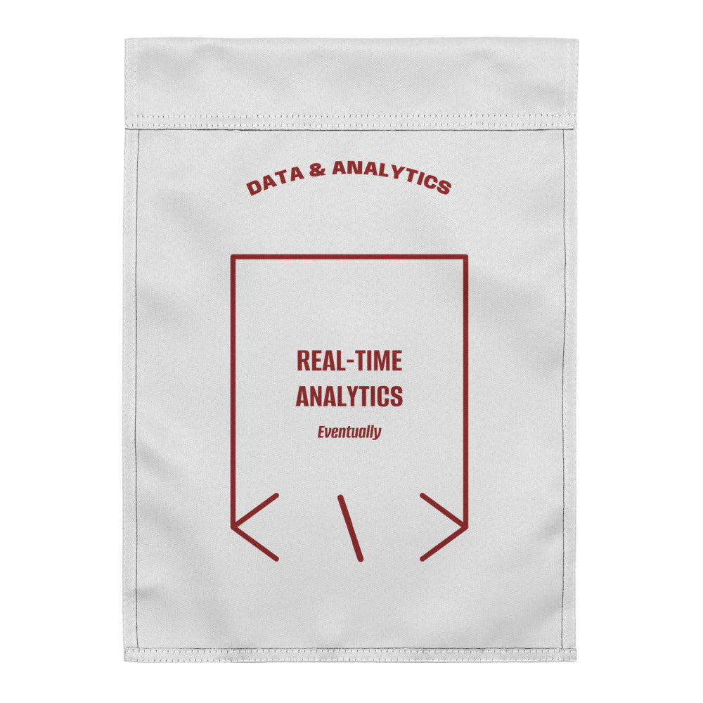 Real-Time Analytics — White Brown back mockup