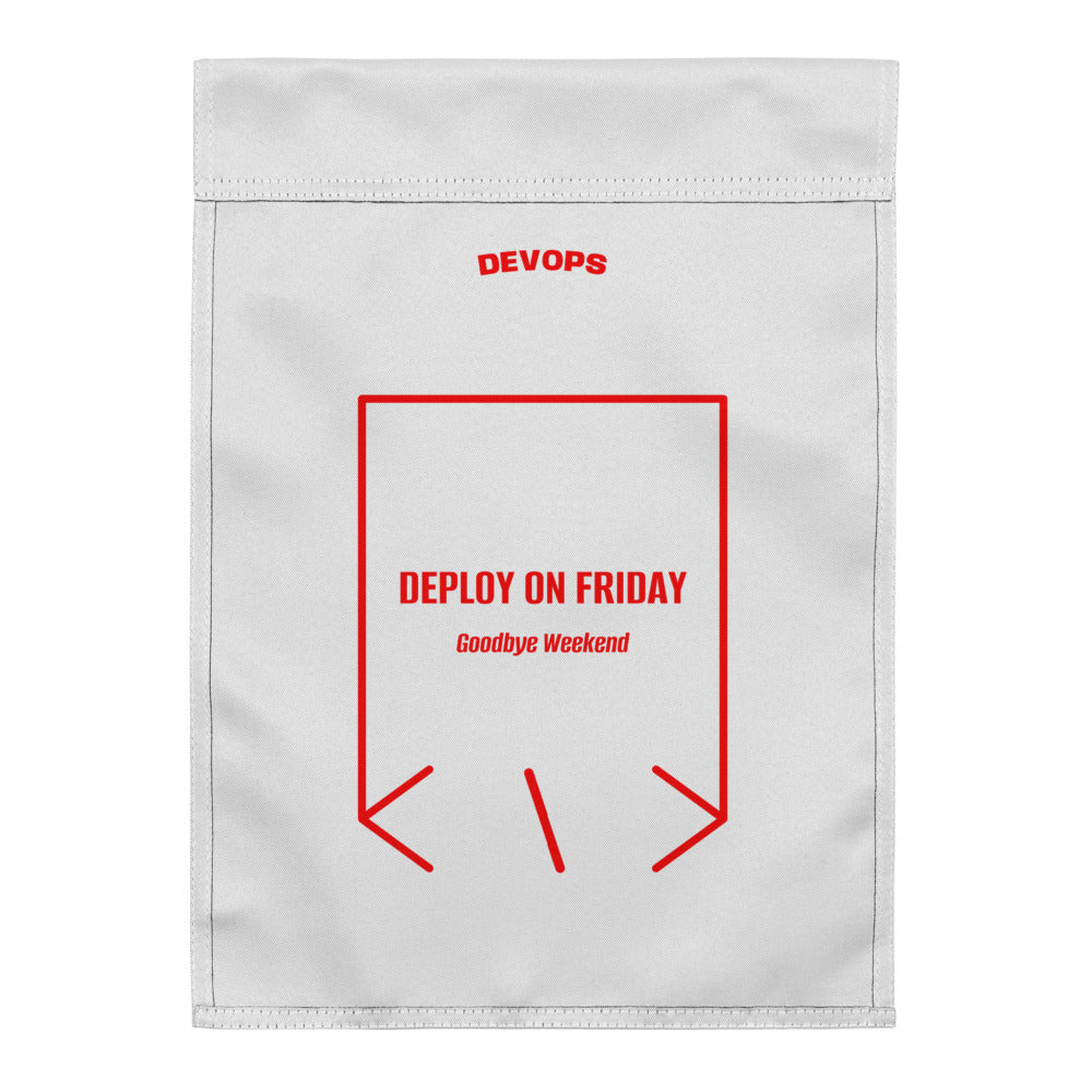 Deploy On Friday — secondary back mockup