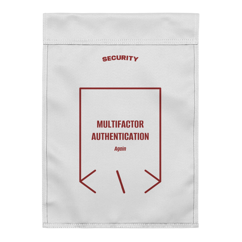 Multifactor Authentication — White Brown back mockup