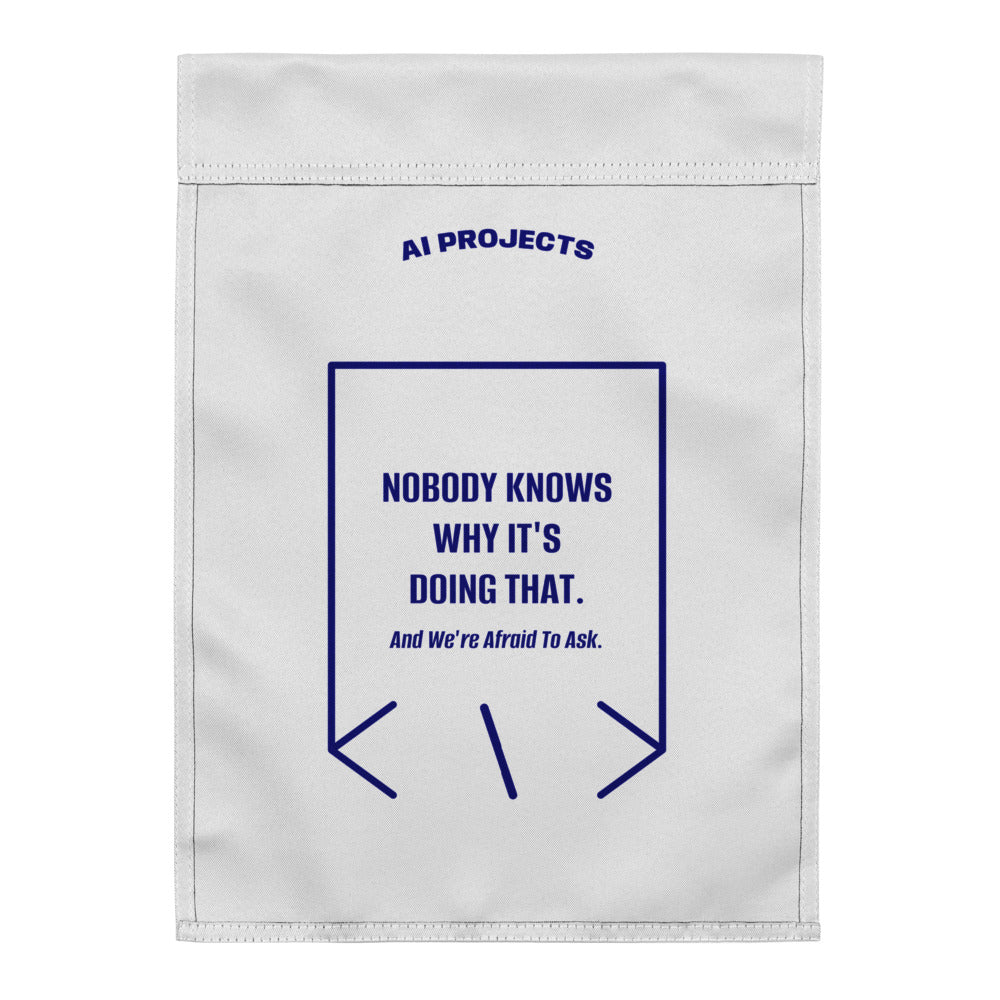 Nobody Knows Why It's Doing That. — secondary back mockup