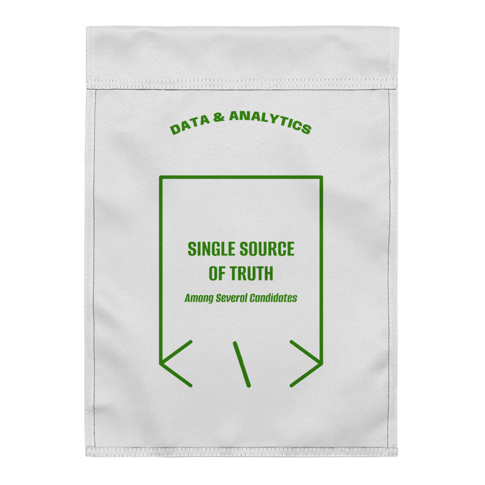 Single Source Of Truth — White Green back mockup
