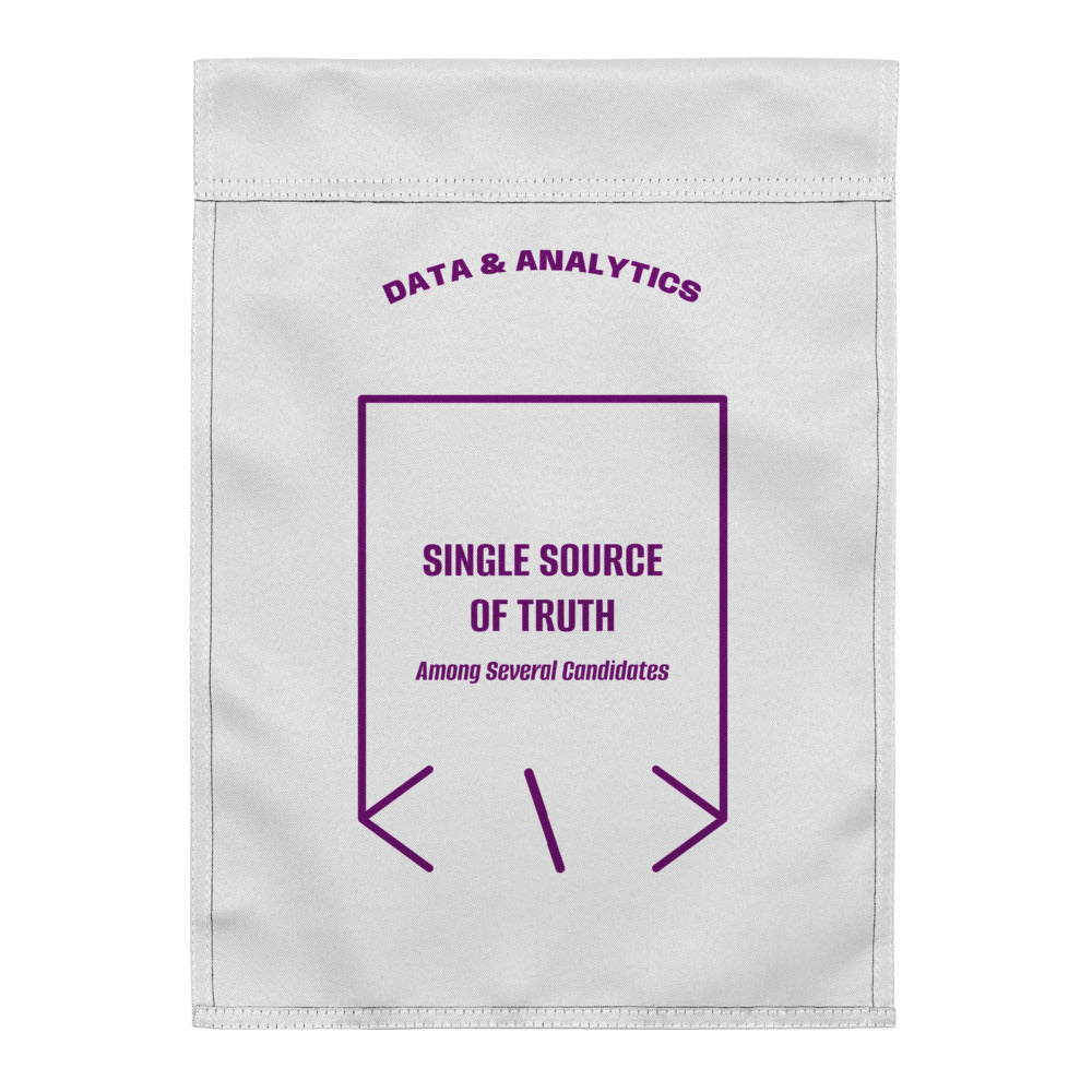 Single Source Of Truth — White Purple back mockup