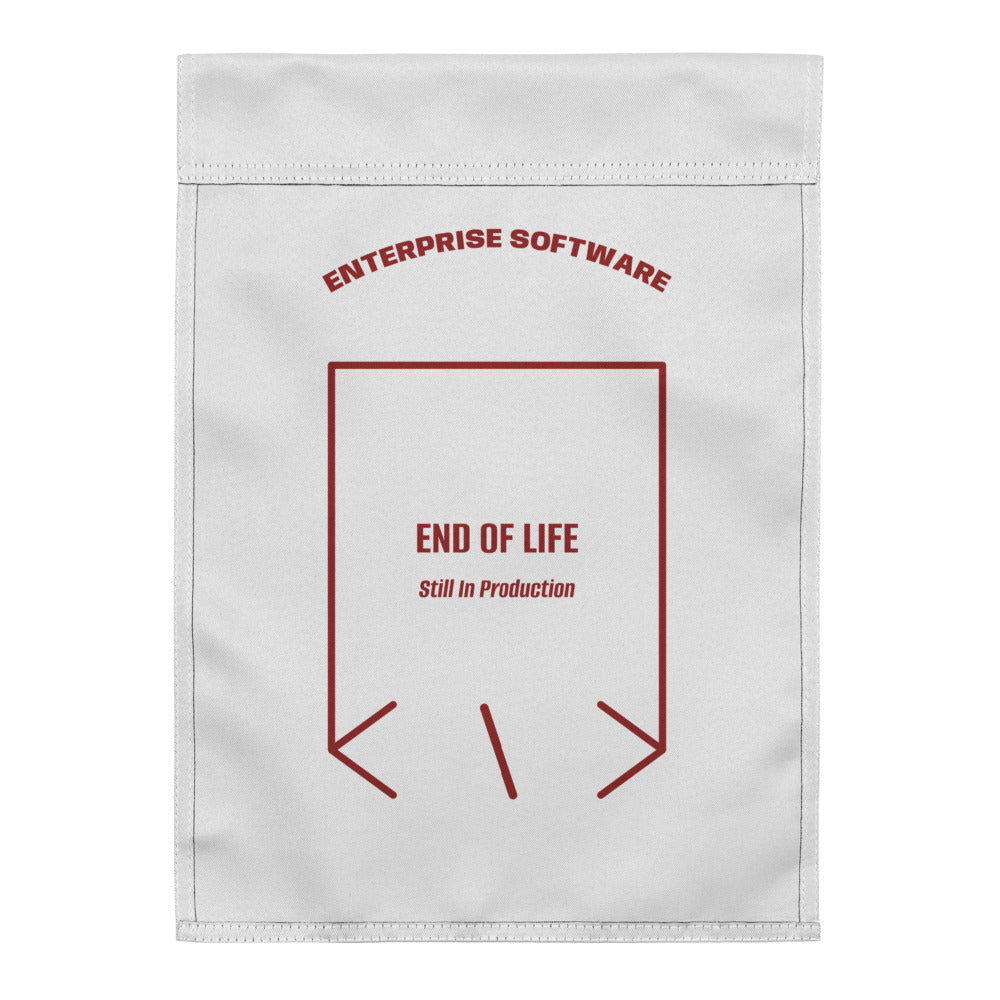 End Of Life — White Brown back mockup