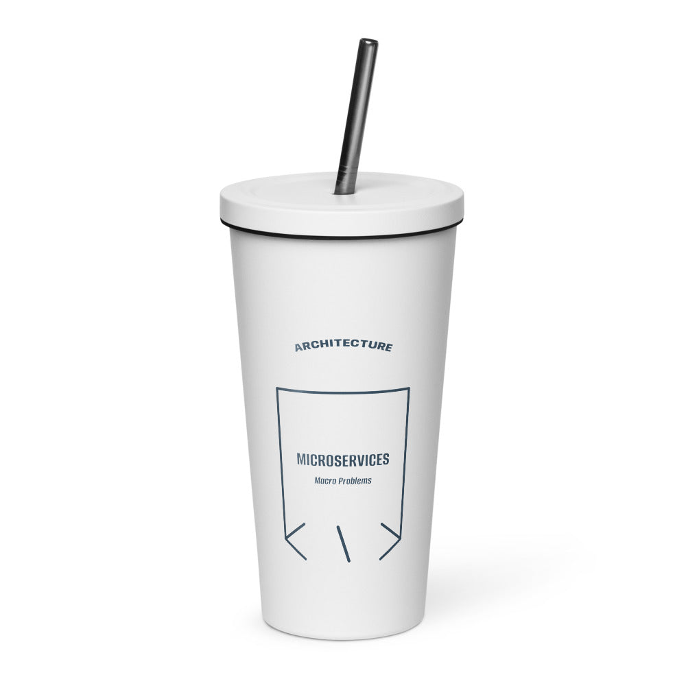 Microservices — White Navy back mockup (20 oz)