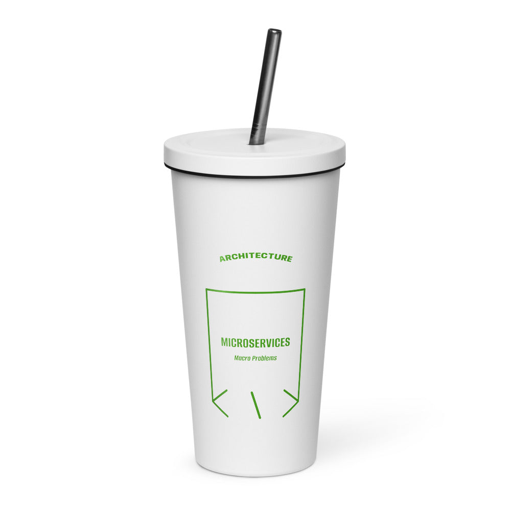 Microservices — White Green back mockup (20 oz)