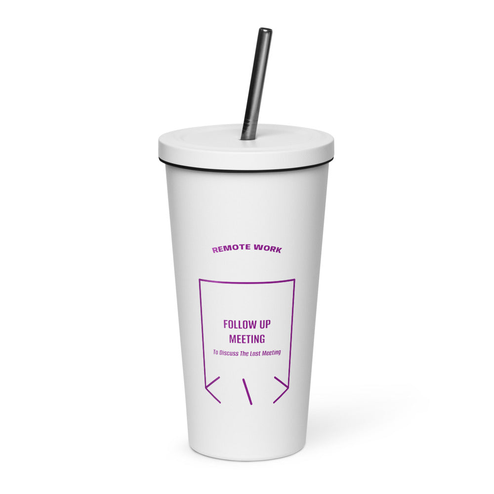 Follow Up Meeting — White Purple back mockup (20 oz)