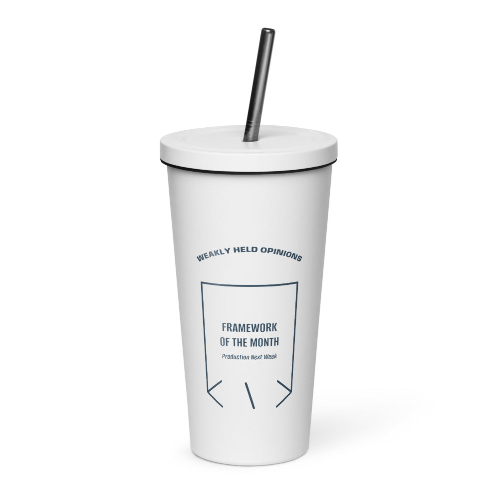 Framework Of The Month — White Navy back mockup (20 oz)
