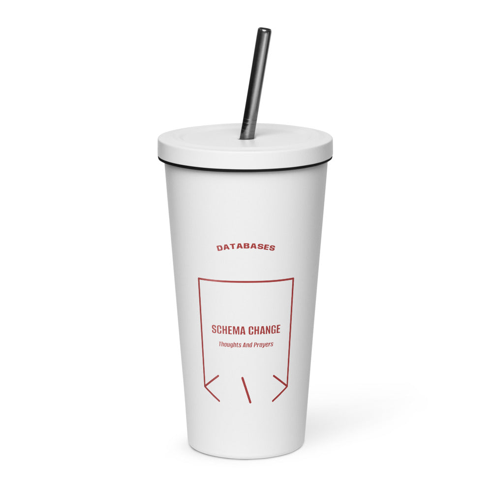 Schema Change — White Brown back mockup (20 oz)