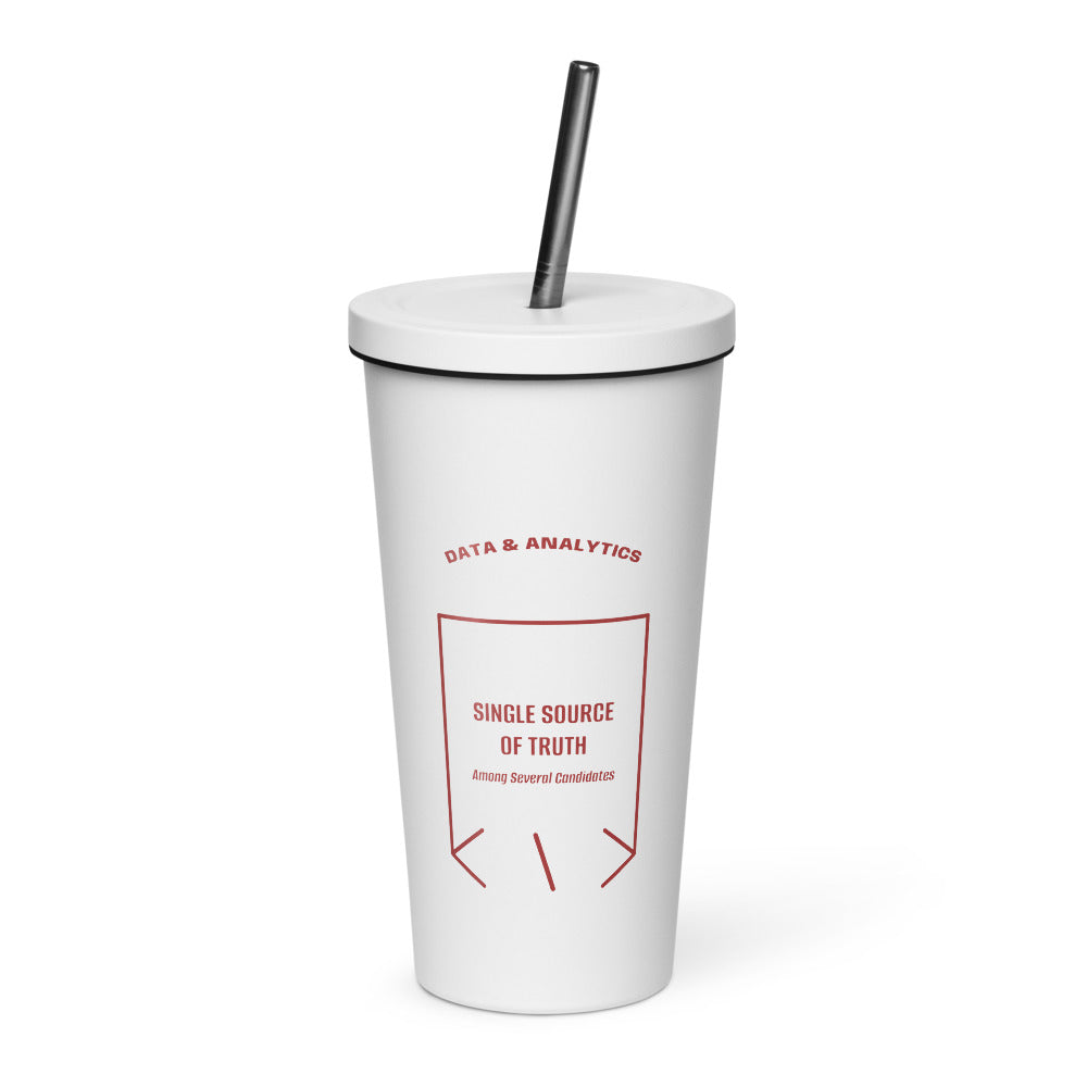 Single Source Of Truth — White Brown back mockup (20 oz)