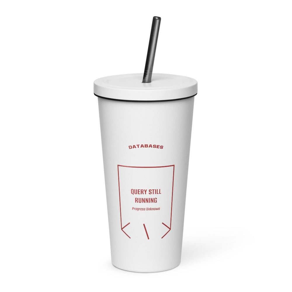 Query Still Running — White Brown back mockup (20 oz)