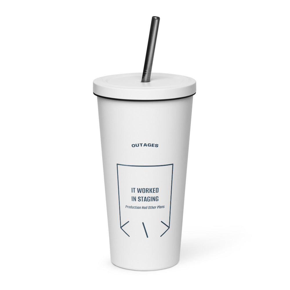 It Worked In Staging — White Navy back mockup (20 oz)