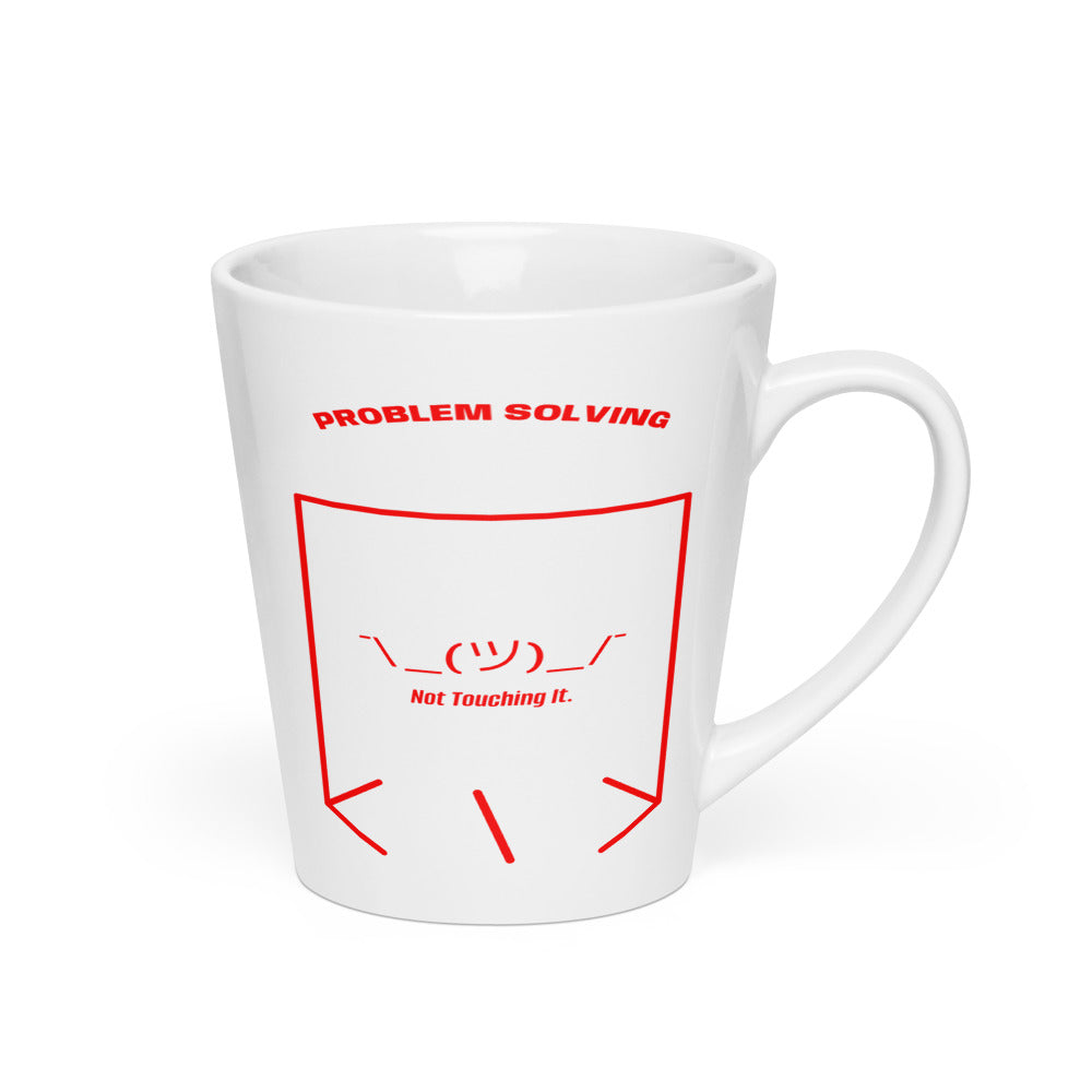 ¯\_(ツ)_/¯ — White Red back mockup (12 oz)