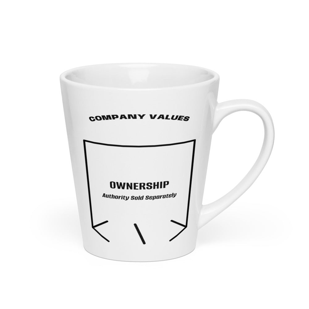Ownership — White Black back mockup (12 oz)