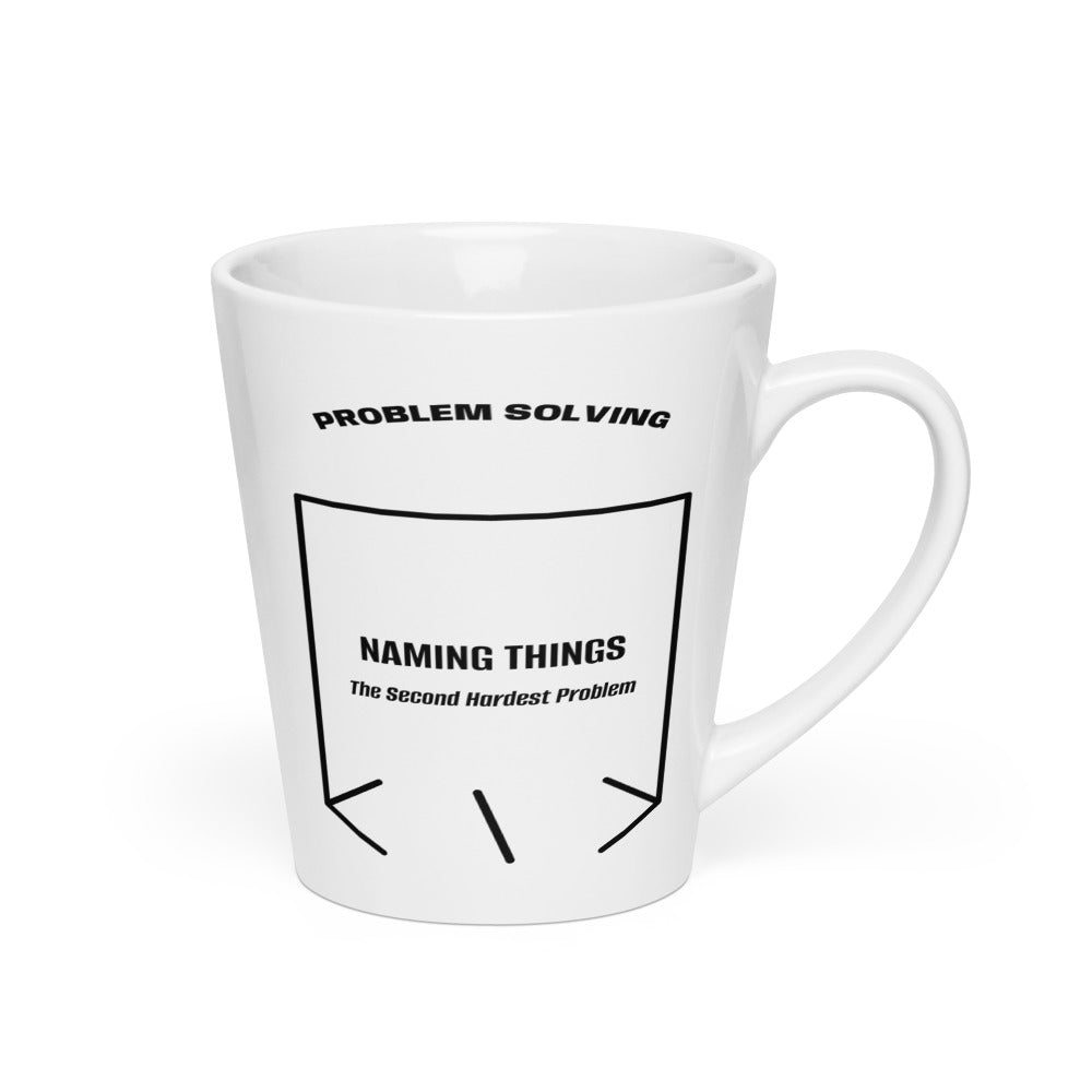 Naming Things — White Black back mockup (12 oz)