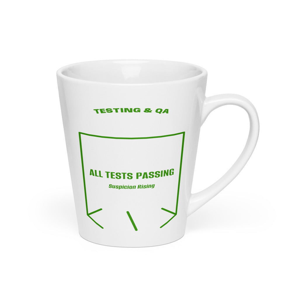 All Tests Passing — secondary back mockup