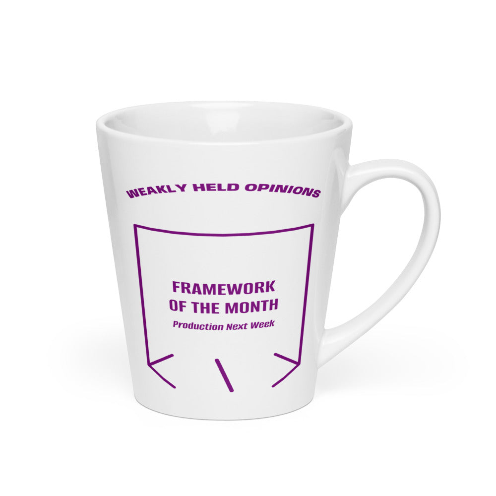 Framework Of The Month — White Purple back mockup (12 oz)