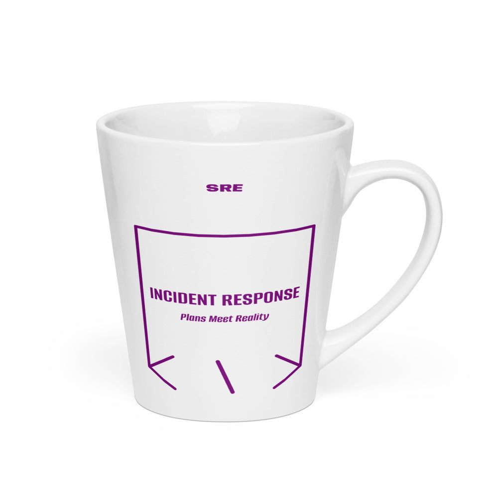 Incident Response — White Purple back mockup (12 oz)