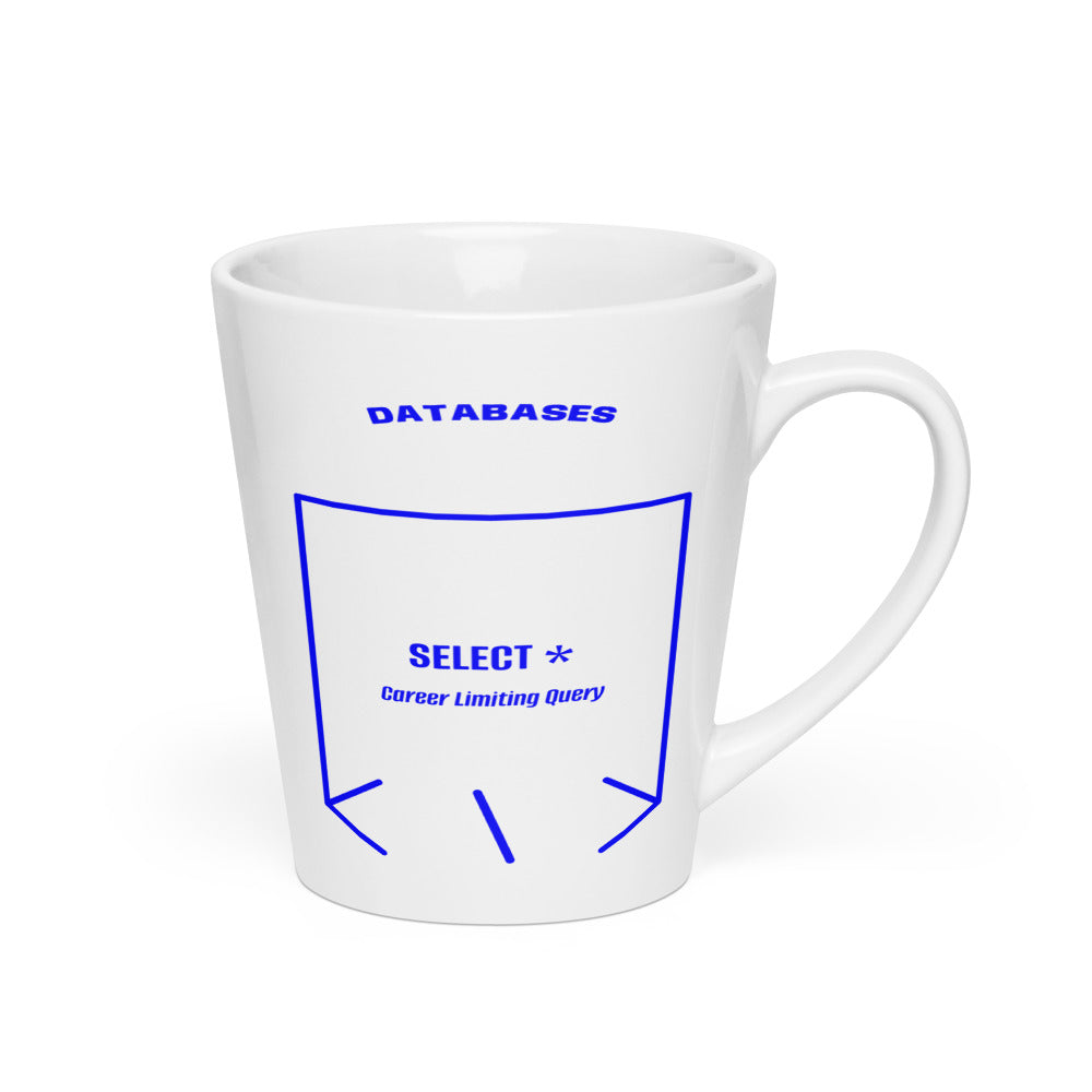 SELECT * — White Blue back mockup (12 oz)