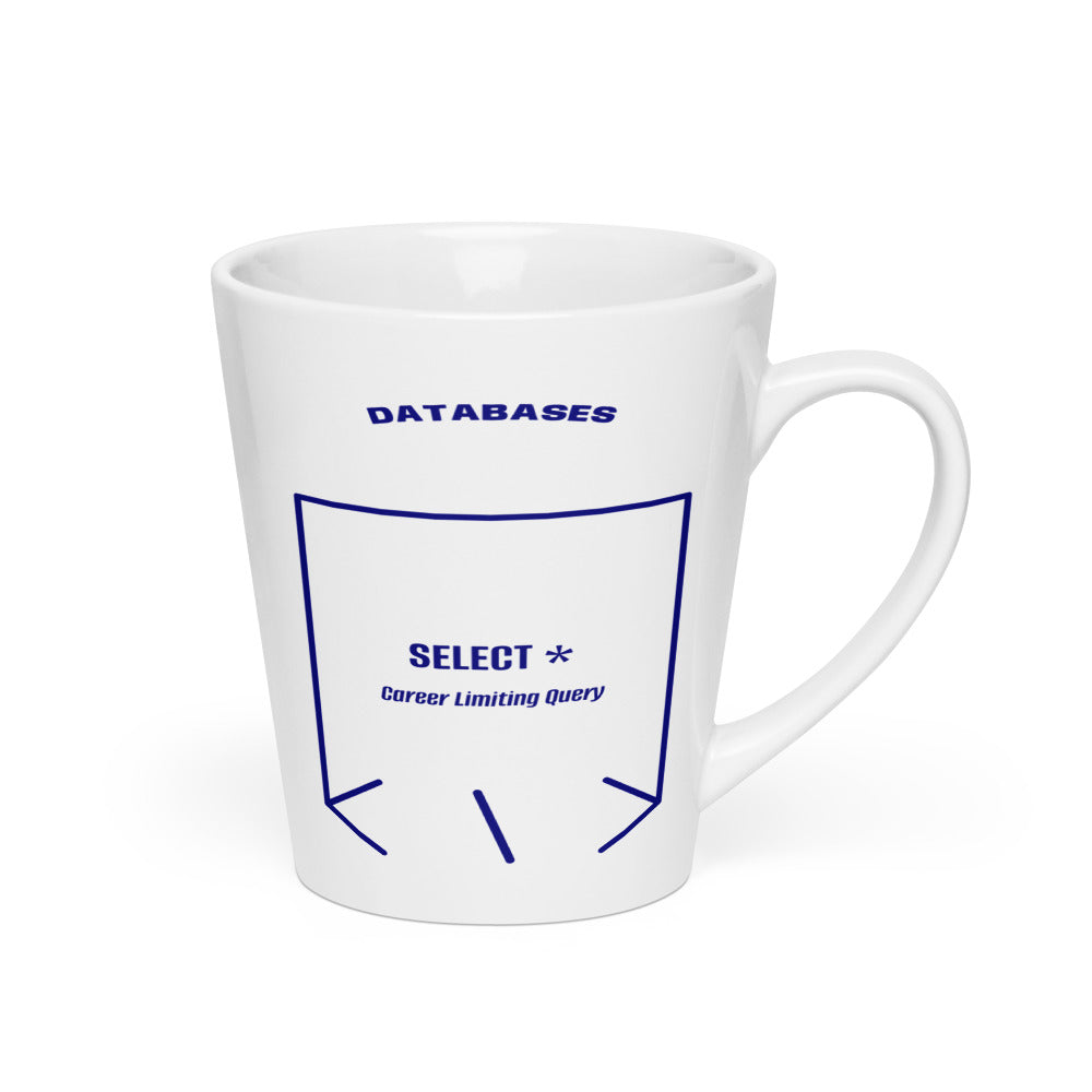 SELECT * — White Navy back mockup (12 oz)