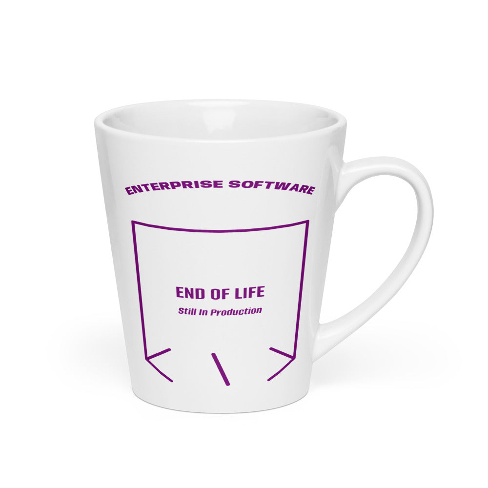 End Of Life — White Purple back mockup (12 oz)