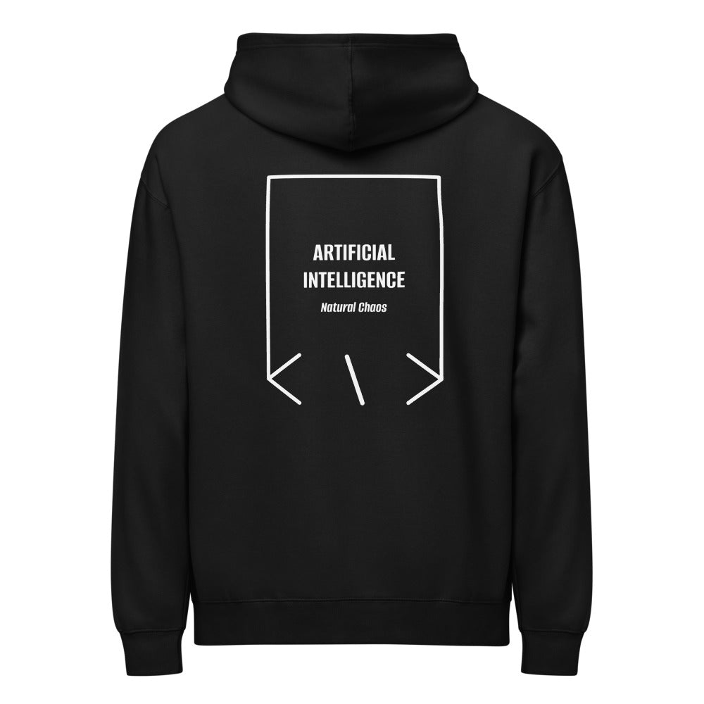 Artificial Intelligence — Black White back mockup