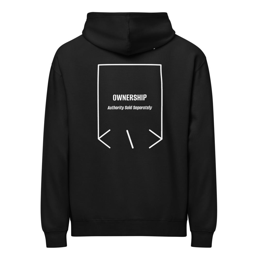 Ownership — Black White back mockup