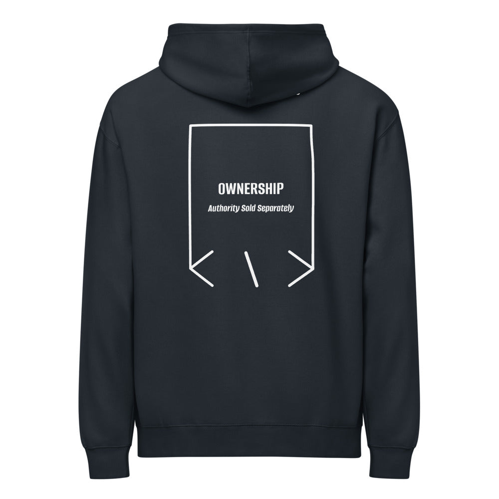 Ownership — Navy Blazer White back mockup