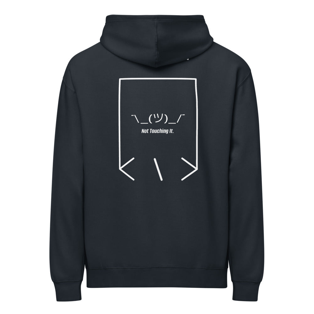 ¯\_(ツ)_/¯ — Navy Blazer White back mockup