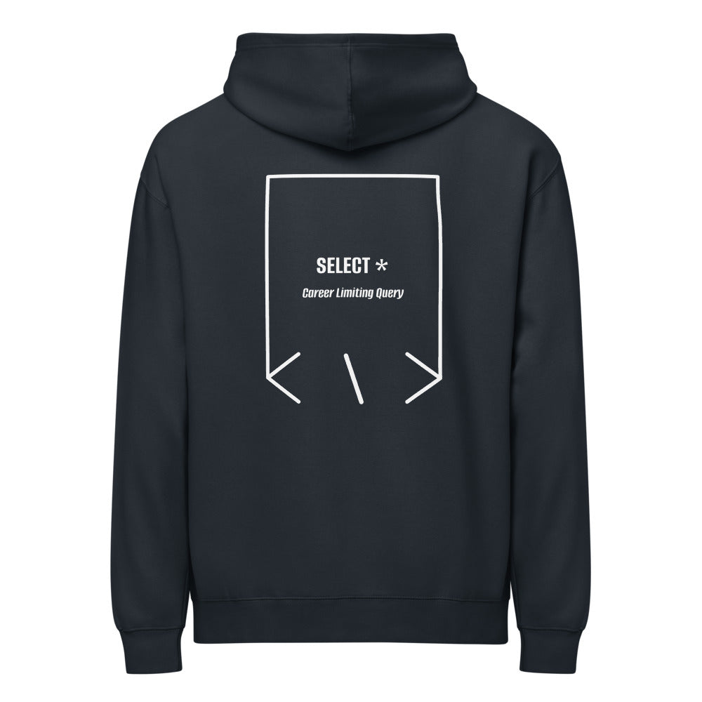 SELECT * — secondary back mockup