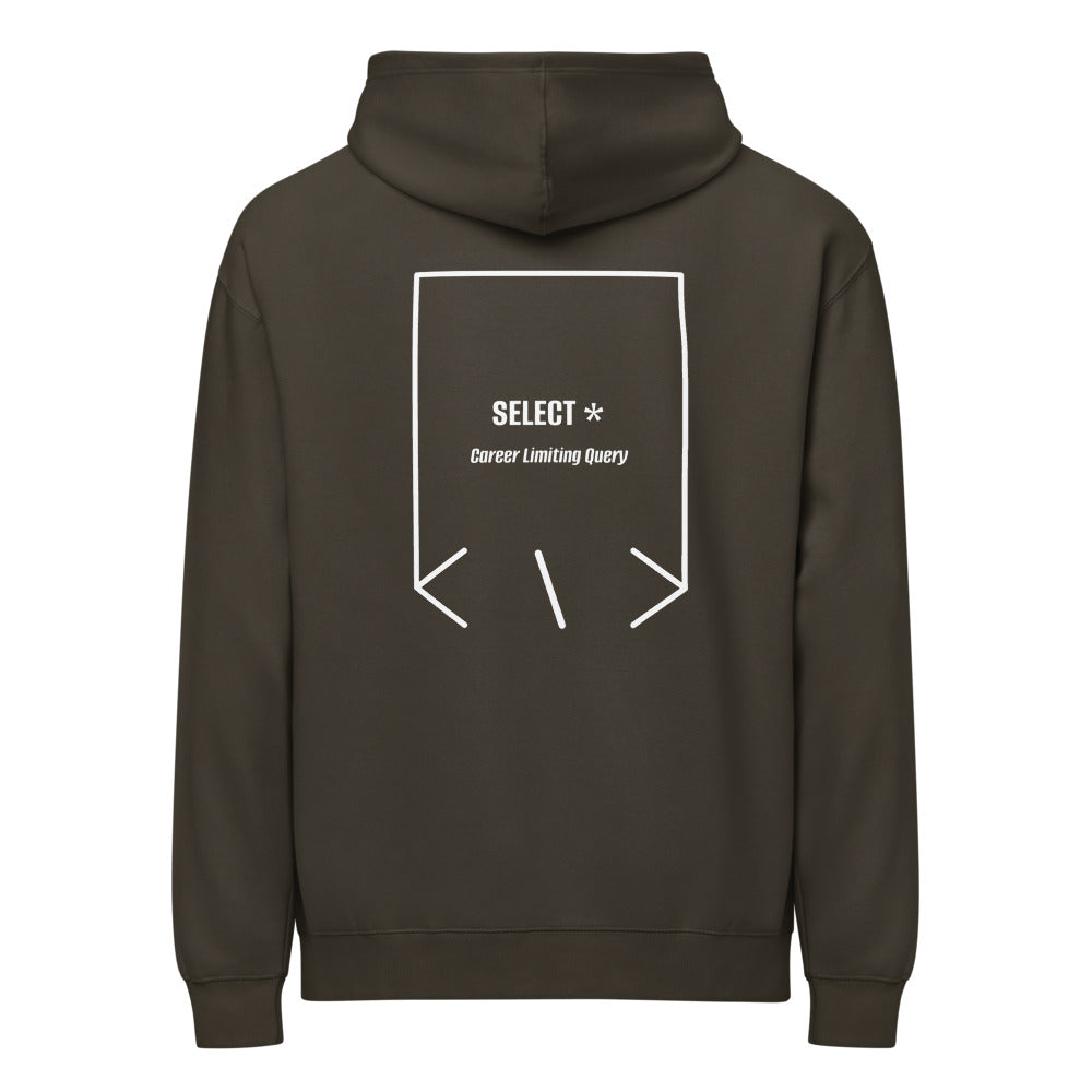SELECT * — Vintage Black White back mockup