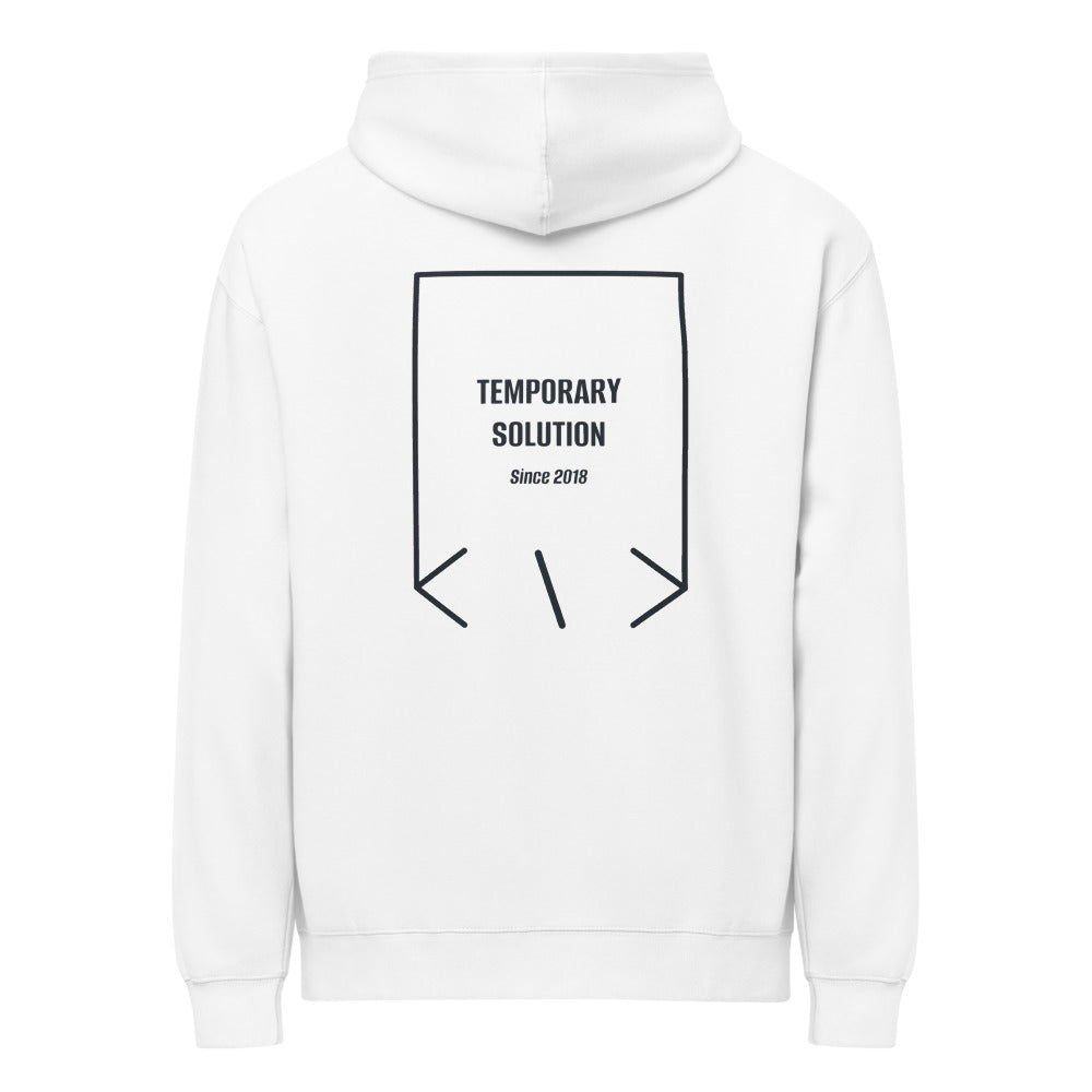 Temporary Solution — secondary back mockup