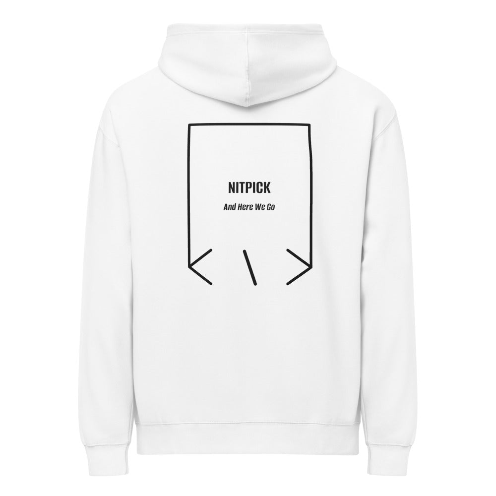 Nitpick — White Black back mockup