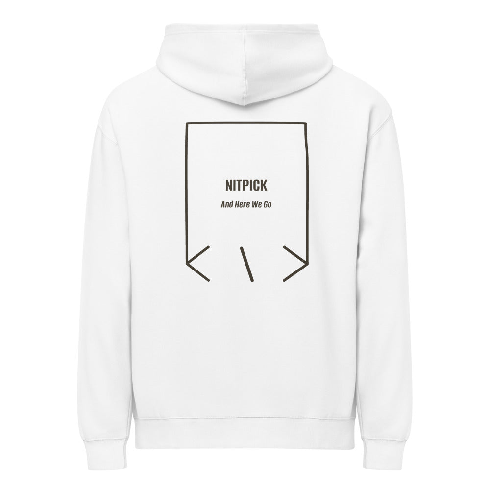 Nitpick — White Vintage Black back mockup