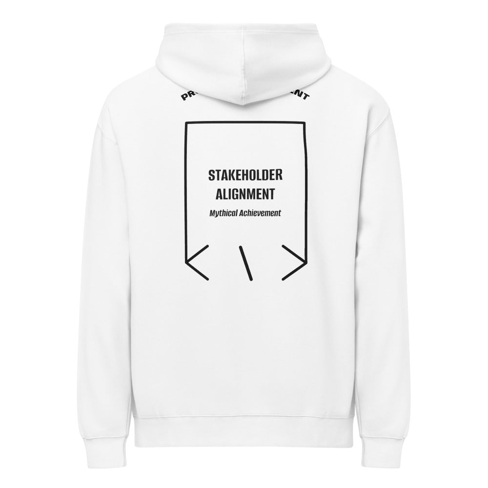 Stakeholder Alignment — White Black back mockup