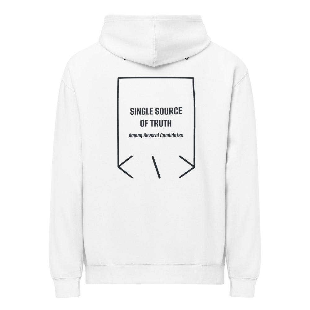 Single Source Of Truth — secondary back mockup