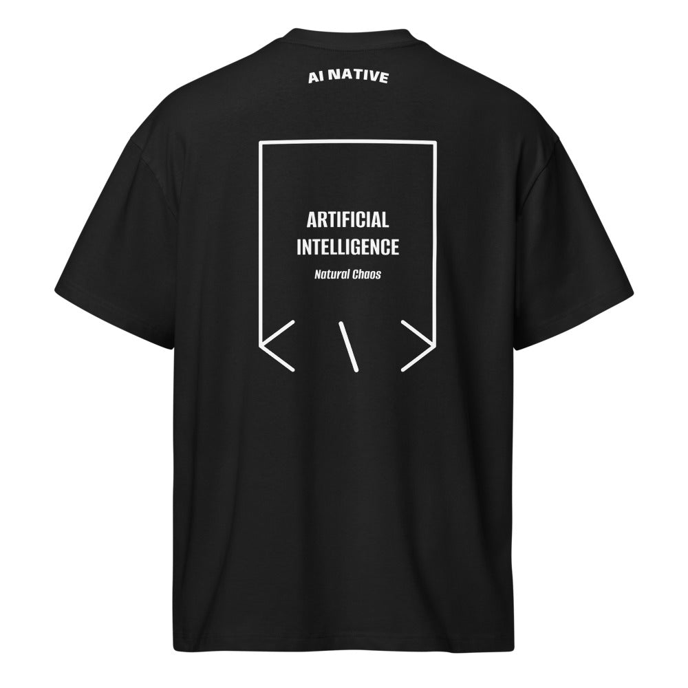 Artificial Intelligence — Black White back mockup