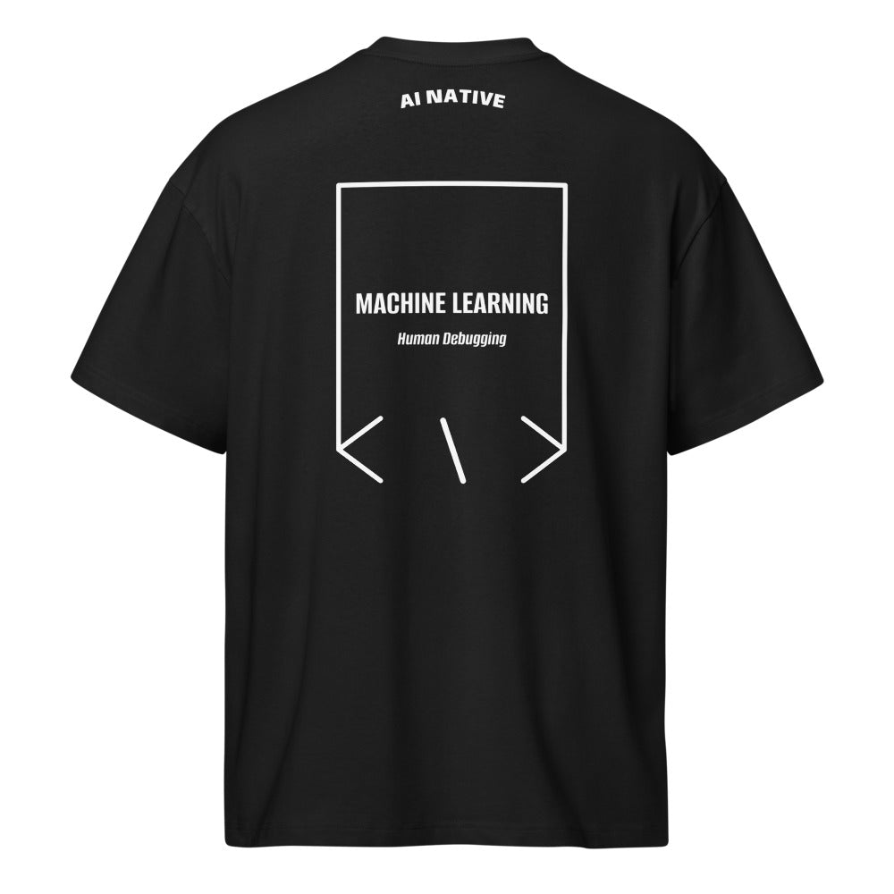 Machine Learning — Black White back mockup