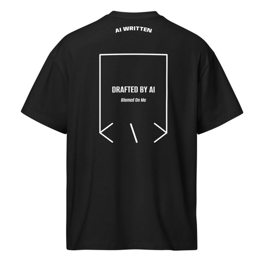 Drafted By AI — secondary back mockup