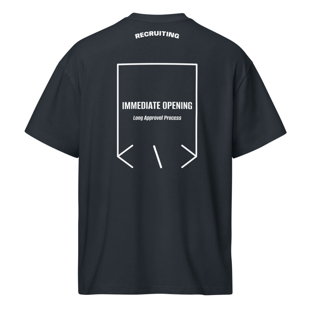 Immediate Opening — Navy Blazer White back mockup