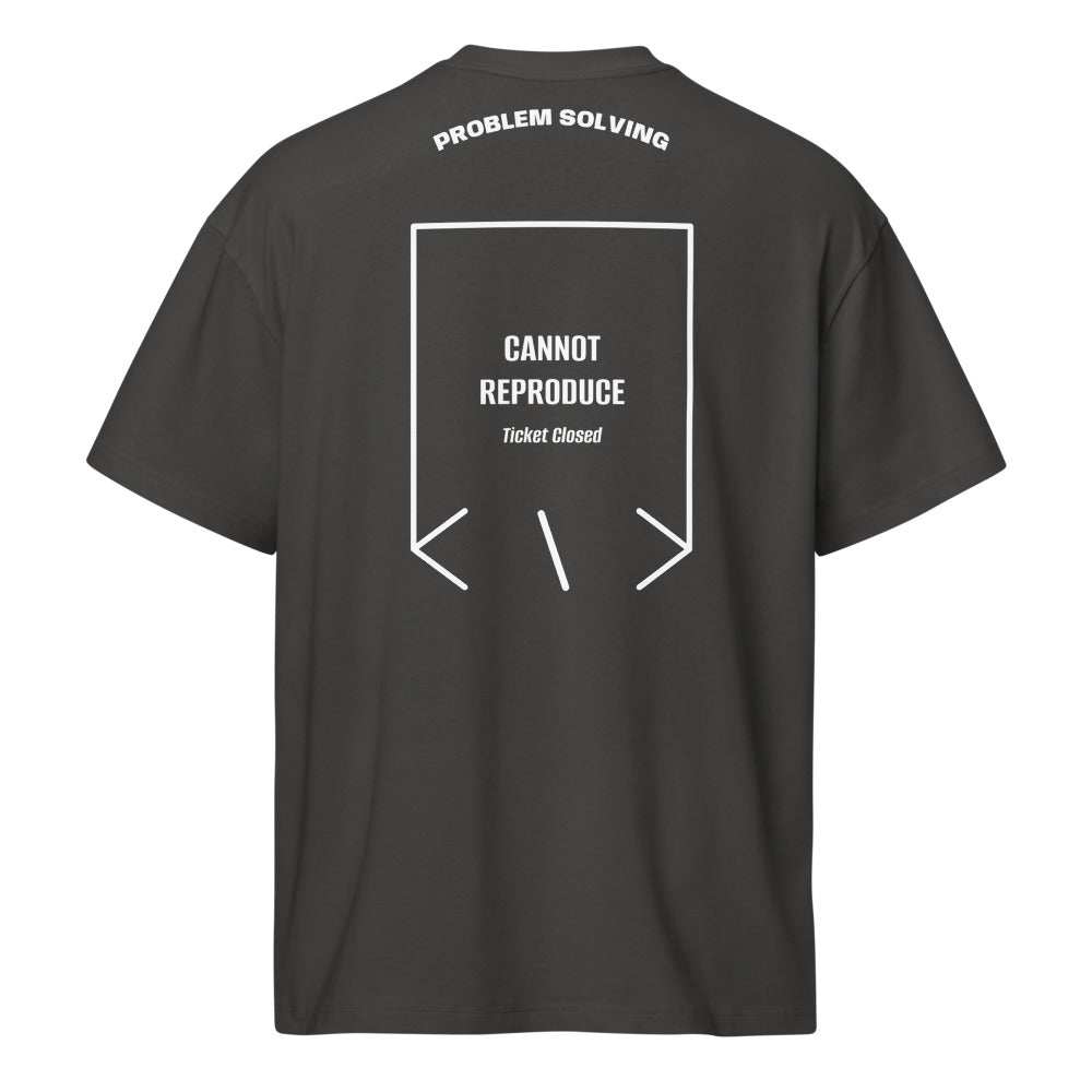Cannot Reproduce — Vintage Black White back mockup