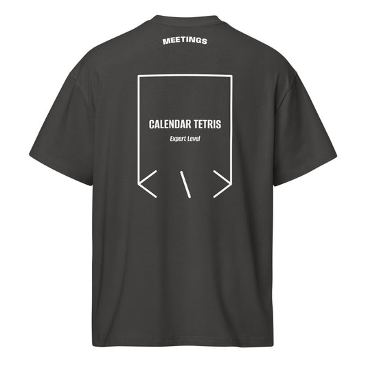Calendar Tetris — secondary back mockup