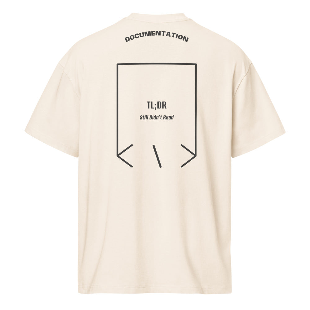 TL;DR — Vintage White Vintage Black back mockup