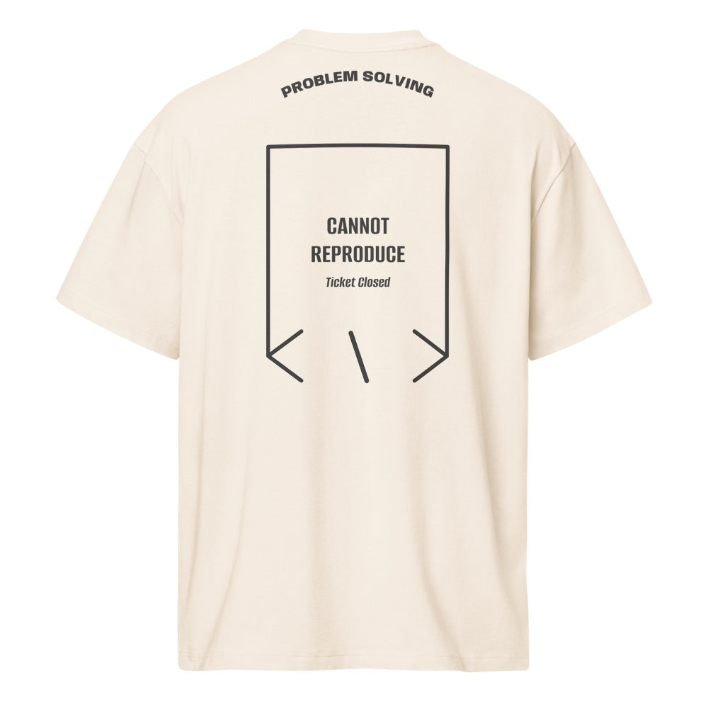 Cannot Reproduce — Vintage White Vintage Black back mockup