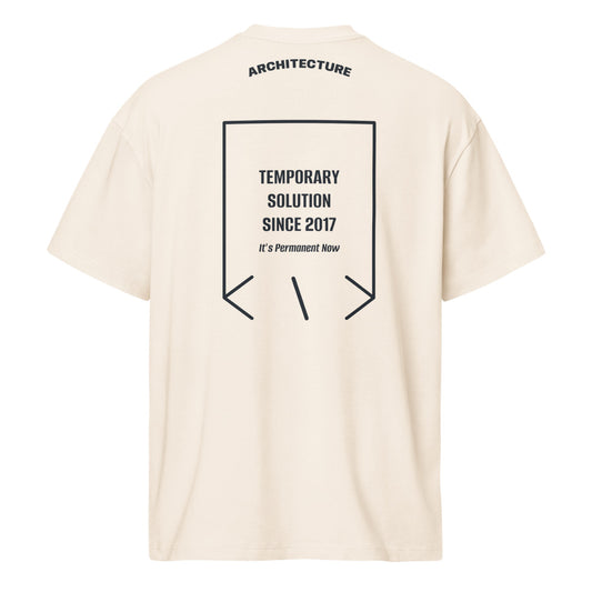 Temporary Solution Since 2017 — secondary back mockup