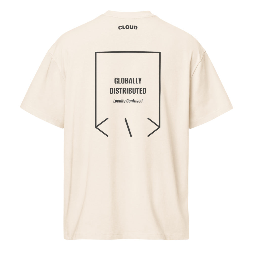 Globally Distributed — Vintage White Vintage Black back mockup