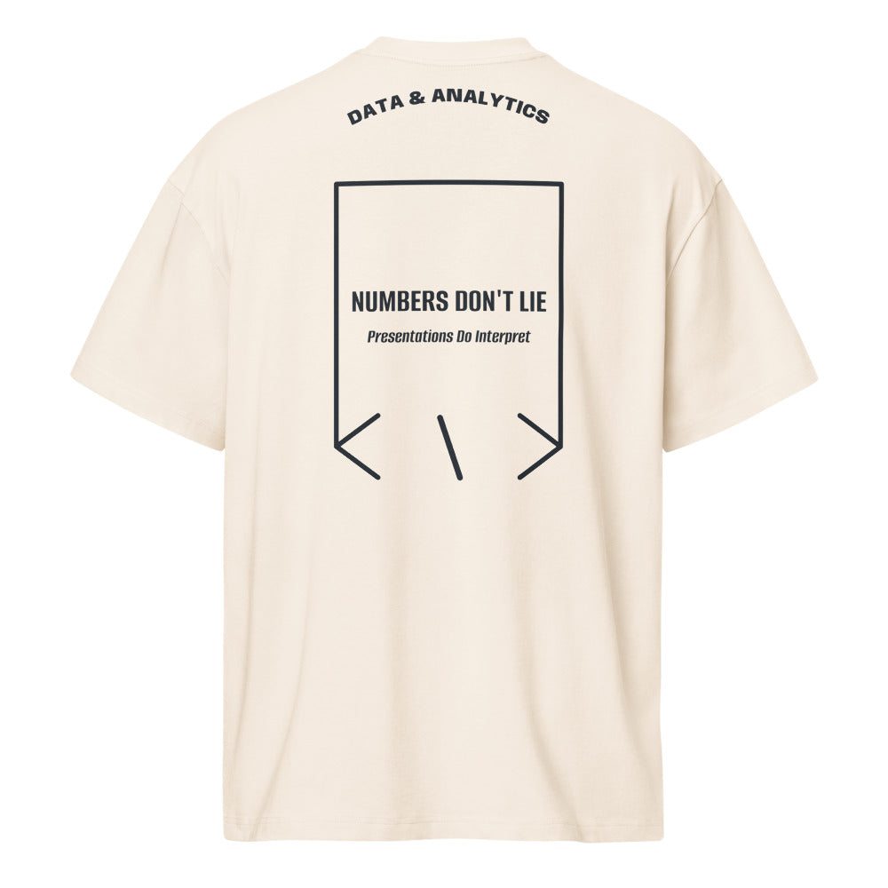Numbers Don't Lie — secondary back mockup